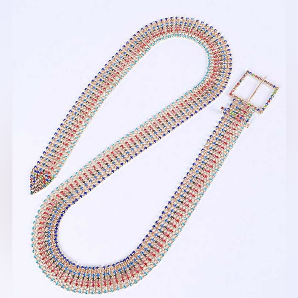 Multicolor Crystal Belt - Picture 4 of 4